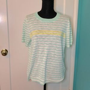 JCrew Sweater w/Short sleeves-Large